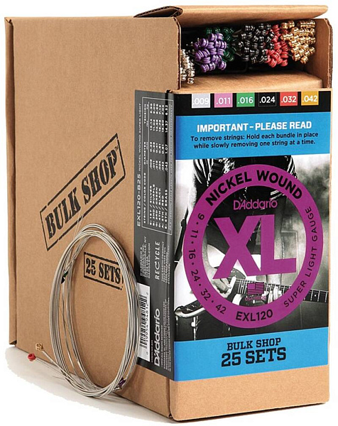 D'ADDARIO EXL120-B25 - Струны для электрогитары
