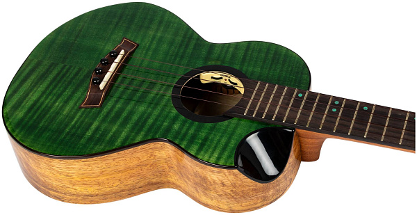 FLIGHT COMET TENOR EQ-A Green - Укулеле тенор