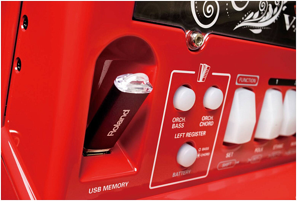 ROLAND FR-18D RD - Аккордеон