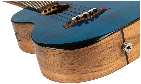 FLIGHT COMET TENOR EQ-A Blue - Укулеле тенор