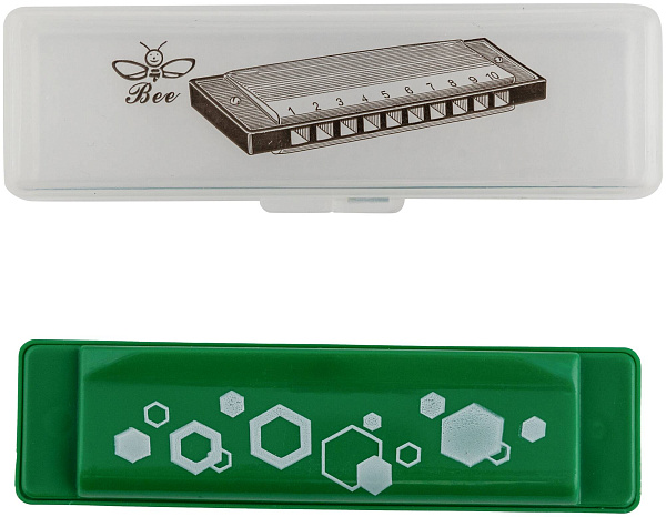 BEE DF6A GREEN - Губная гармоника детская