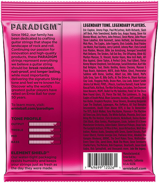ERNIE BALL 2023 Paradigm Slinky Super 9-42 - Струны для электрогитары