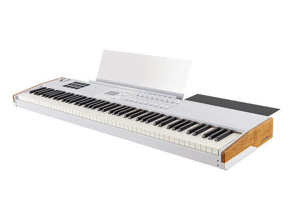 MIDI клавиатура [231641] Arturia [KeyLAB 88 MK3 White] 88 клавиш, полновзвешенная с velocity&aftertouch, молоточковая механика Fatar