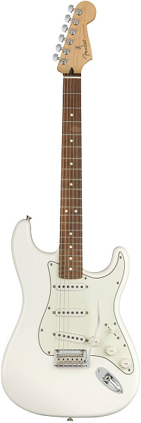 FENDER PLAYER STRAT PF PWT Электрогитара, цвет белый