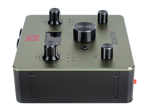 Аудиоинтерфейс Antelope Audio [Zenith 2] 32 бит/192 кГц, 2 линейных/инструментальных/микрофонных входа +48В с комбинированными XLR/Jack 6,3, 2 линейных выхода Jack 6,3 TRS,  выхода для наушников, MIDI вход/выход, DSP, TYPE-C