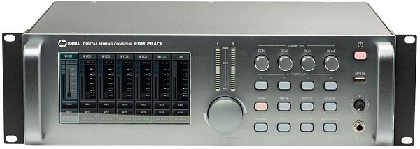 EXELL EDM12RACK RACK - Цифровой микшер
