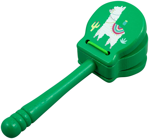 BEE DF301 Green - Кастаньеты на ручке