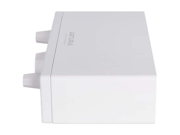 Аудиоинтерфейс USB [800111] Arturia [MiniFuse 1 White] 24бит/192кГц, комбинированный разъем XLR и 6.3 мм для записи инструментов и вокала с фантомным питанием 48 В, выходы на монитор (L/R Jack), выход для наушников