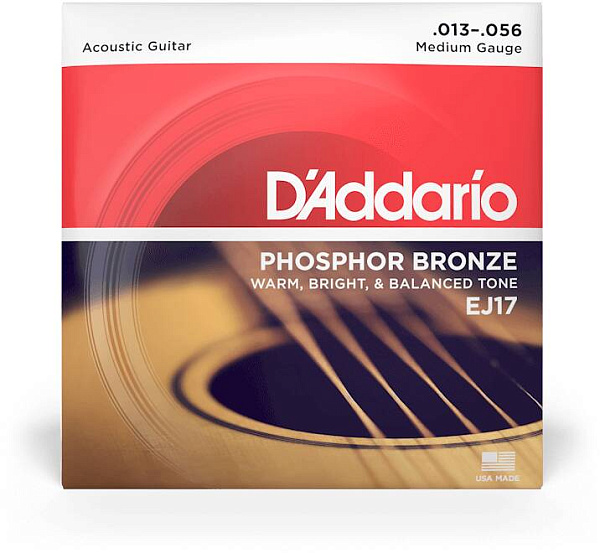 D'ADDARIO EJ17 - Струны для акустической гитары