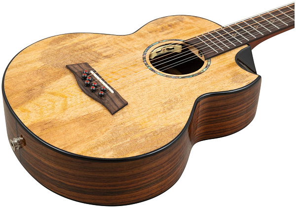 FLIGHT MAIA Baritone 8 EQ-A - Укулеле 8-ми струнный баритон