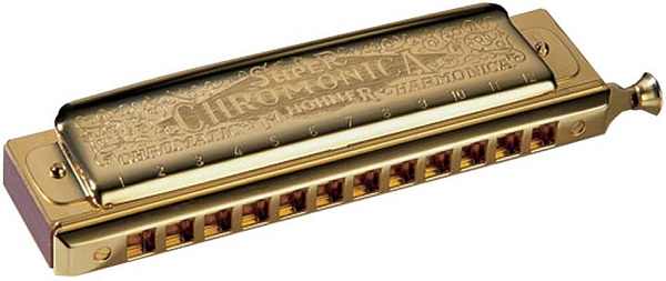 HOHNER Super Chromonica Gold C - Губная гармоника хроматическая