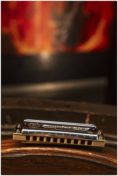HOHNER Marine Band Thunderbird D-major, low octave - Губная гармоника диатоническая