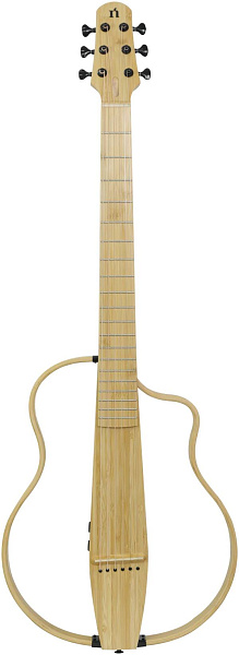 NATASHA NBSG Steel Natural - Гитара электроакустическая сайлент смарт