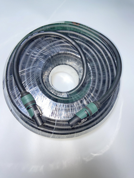 YES-SP002NE-50m Кабель акустический с разъёмами Neutrik Speakon, 50м, YES