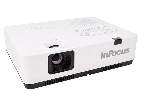 Проектор InFocus [IN1024] 3LCD, 4000 lm, XGA, 1.48~1.78:1, 50000:1, 16W, 2хHDMI 1.4b, VGA in, CompositeIN, 3,5 audio IN, RCAx2 IN, USB-A, VGA out, 3,5 audio OUT, RS232, Mini USB B serv, RJ45, PJLink,3,3 кг