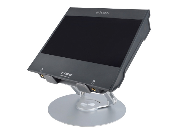 Аудиоинтерфейс [110313A2007] Icon [U44] АЦП/ЦАП 24 бит/192 кГц, ARM-M7/500MHz процессор, 7" TFT дисплей, АЧХ 20-20000 Гц, 2x Combo XLR/TRS входа, 2x 1/4" TRS входа, 2x 1/4" TRS выхода, 2x 1/4" TRS выхода для наушников, USB-C 2.0, USB-C UNI OTG