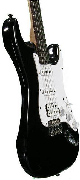FENDER SQUIER BULLET TREM HSS BLK - Электрогитара шестиструнная