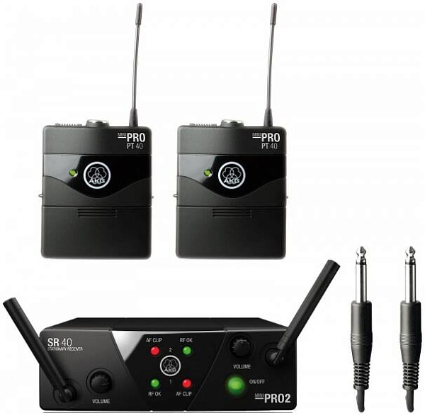 AKG WMS40 Mini2 Instrumental Set US45A/C - Радиосистема