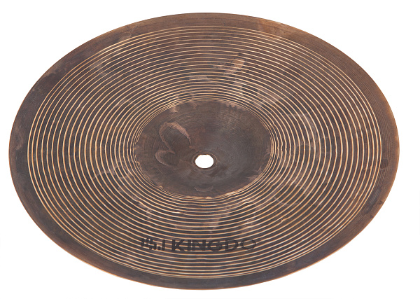 Тарелка сплэш 10" [10" COLLECTION EXTREME SPLASH] KINGDO [10" COLLECTION EXTREME SPLASH] сплав B20, ручная работа, поверхность натуральная, с проточкой