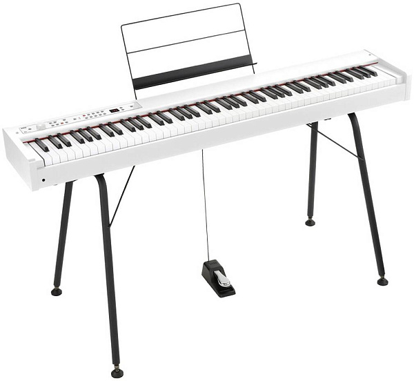 KORG D1 WH цифровое пианино, цвет белый