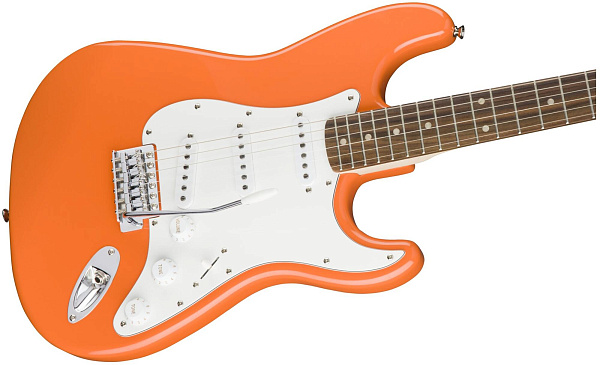 FENDER SQUIER SQ AFF STRAT LRL CPO электрогитара, цвет оранжевый