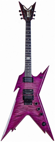 DEAN USA Razorback Flame top - электрогитара"стелс",22 лада,Floyd rose,цвет-...