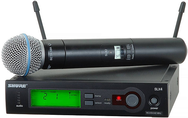 SHURE SLX24E/B58 Q24 - Радиосистема
