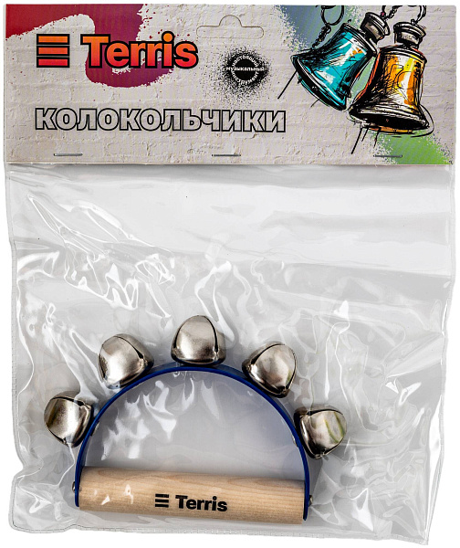 TERRIS HDB-1MBL5 - Бубенцы ручные
