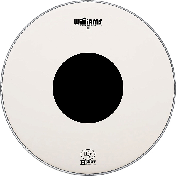 Двуслойный пластик WILLIAMS [DSH5-10MIL-10] 10", с напылением, белый