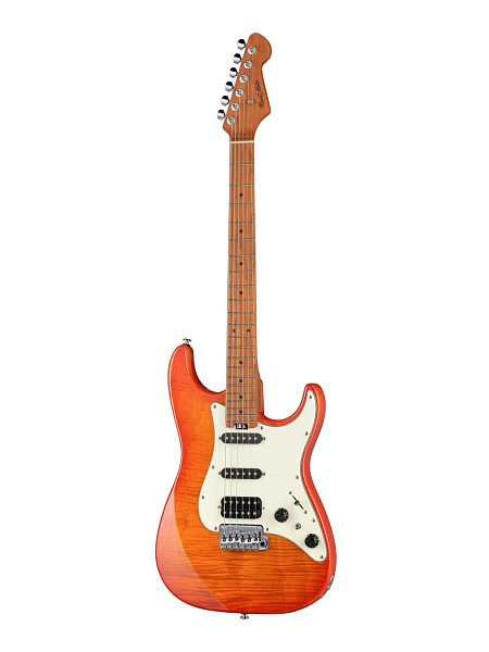 RS300FM-HSS-TAB Электрогитара, цвет Translucent Amber Burst, Root Note
