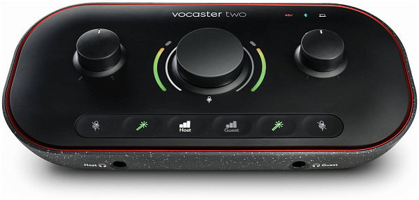 FOCUSRITE Vocaster Two Podcast - USB аудио интерфейс