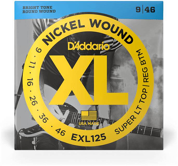D'ADDARIO EXL125 - Струны для электрогитары