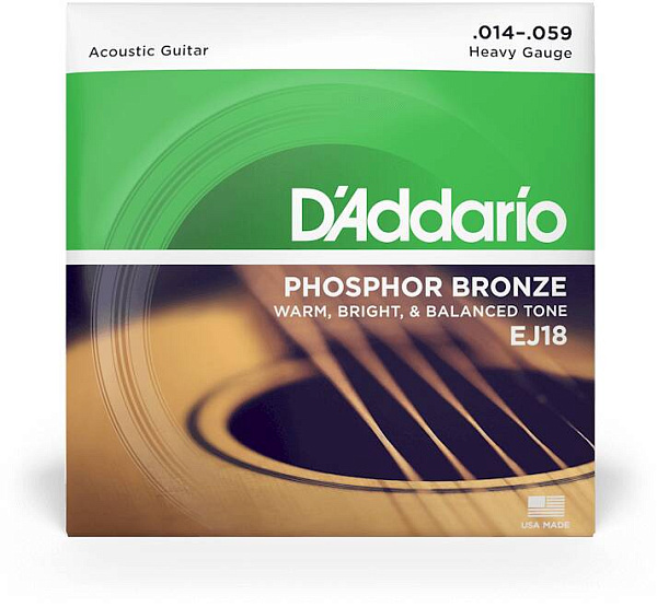 D'ADDARIO EJ18 - Струны для акустической гитары