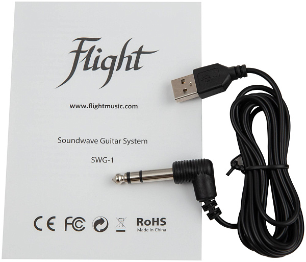 FLIGHT AD-555 NA SOUNDWAVE - Гитара трансакустическая шестиструнная