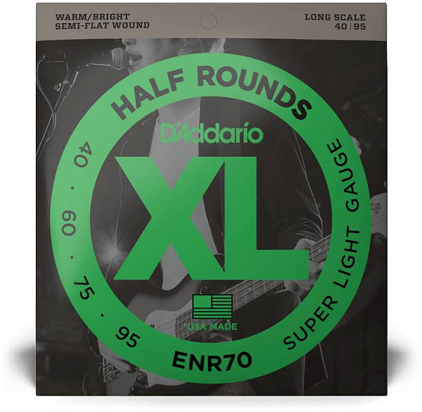 D'ADDARIO ENR 70 - Струны для бас-гитары