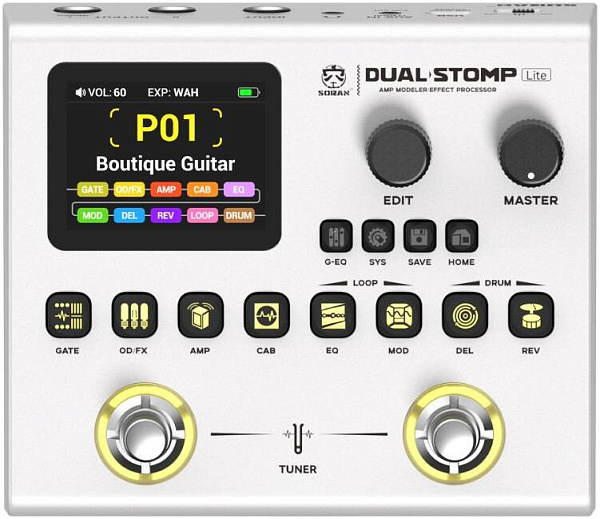 SORAN JME-02 Dual Stomp Lite - Процессор эффектов