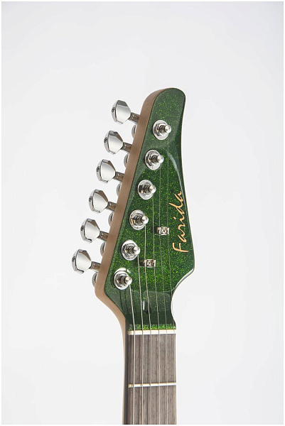 FARIDA F-5052 PGSP электрогитара, цвет зеленый