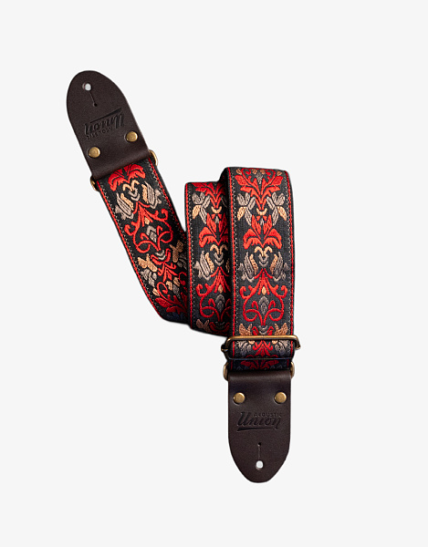 Acoustic Union Jacquard, Ember - Ремень для гитары жаккардовый