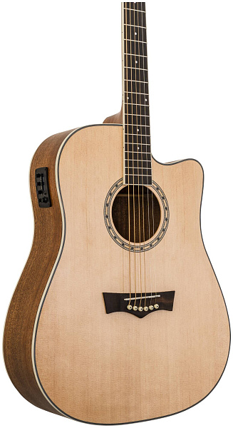 PEAVEY DW-2 CE Solid Top Cutaway w/Case - Гитара электроакустическая