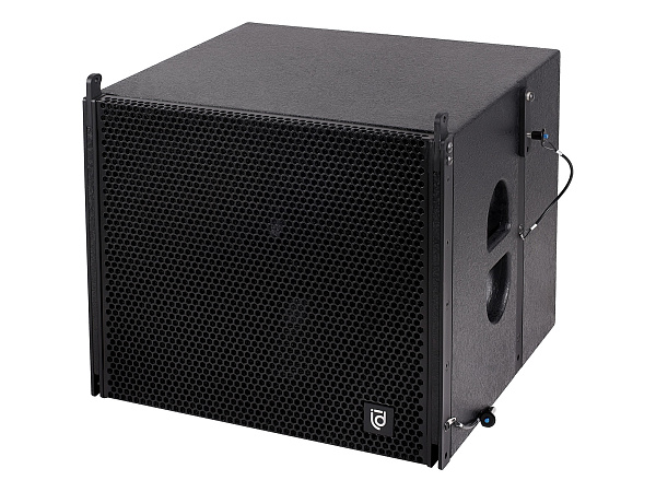 Сабвуфер Intrend [ILS-ATL-S15] линейного массива Atlantic, пассивный, 15"НЧ, 30-250 Гц, SPL 126 дБ, 600 Вт RMS, пик 1200 Вт, 8 Ом. Цвет чёрный, корпус дерево.