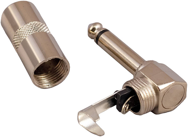 STANDS & CABLES JACK054 - Разъем джек 1/4" моно угловой
