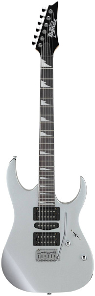 IBANEZ GRG170DX-SV электрогитара, 6 струн, цвет - серебристый