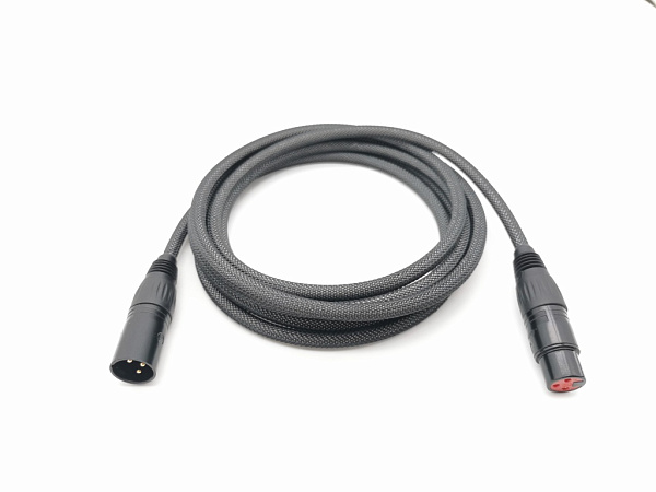 E72-XLR-M-F-0300-Z1 Кабель балансный (микрофонный) XLR-M-F, 3м, ZZcable