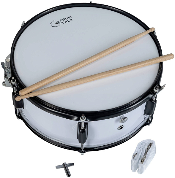 DRUM TALK MD S-1455WH - Барабан маршевый снэйр (с подструнником)