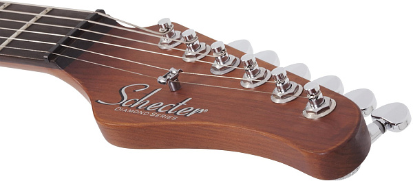 Электрогитара SCHECTER [NICK JOHNSTON PT A.FROST] электрогитара 6-струнная, корпус: ольха, гриф: запеченый клен, накладка: черное дерево, 22 лада, цвет: Atomic Frost