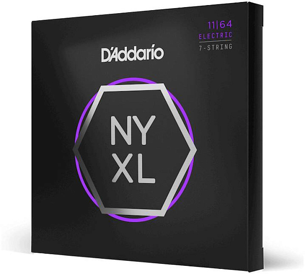 D'ADDARIO NYXL1164 - Струны для электрогитары 7-струнной