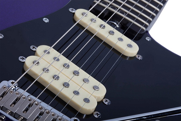 Электрогитара SCHECTER [MV-6 MPUR] 6-струнная, корпус: липа, гриф: венге, накладка: палисандр, 24 лада, цвет: Metallic Purple (MPUR)