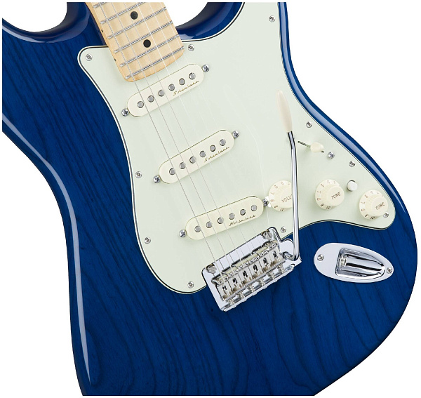 FENDER FENDER DELUXE STRAT MN Sapphire Blue Transparent - Электрогитара