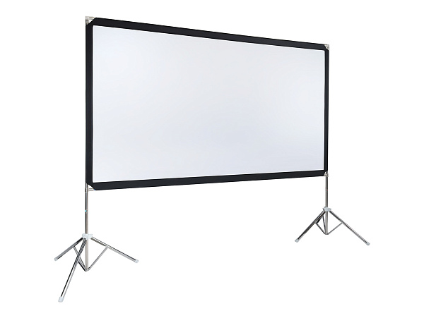 [LSV-100102] Экран с двойным штативом Lumien [Sky View]  рабочая область 124х221 см 100" Matte White Nylon