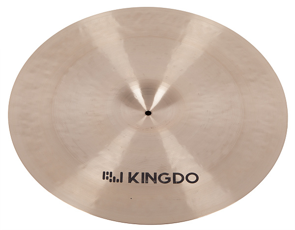Тарелка райд 21" [21" CLASSIC RAW BELL RIDE] KINGDO [21" CLASSIC RAW BELL RIDE] сплав B20, ручная работа, поверхность традиционная Bell натуральный